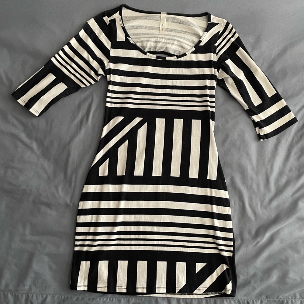 Geometric Mini Dress